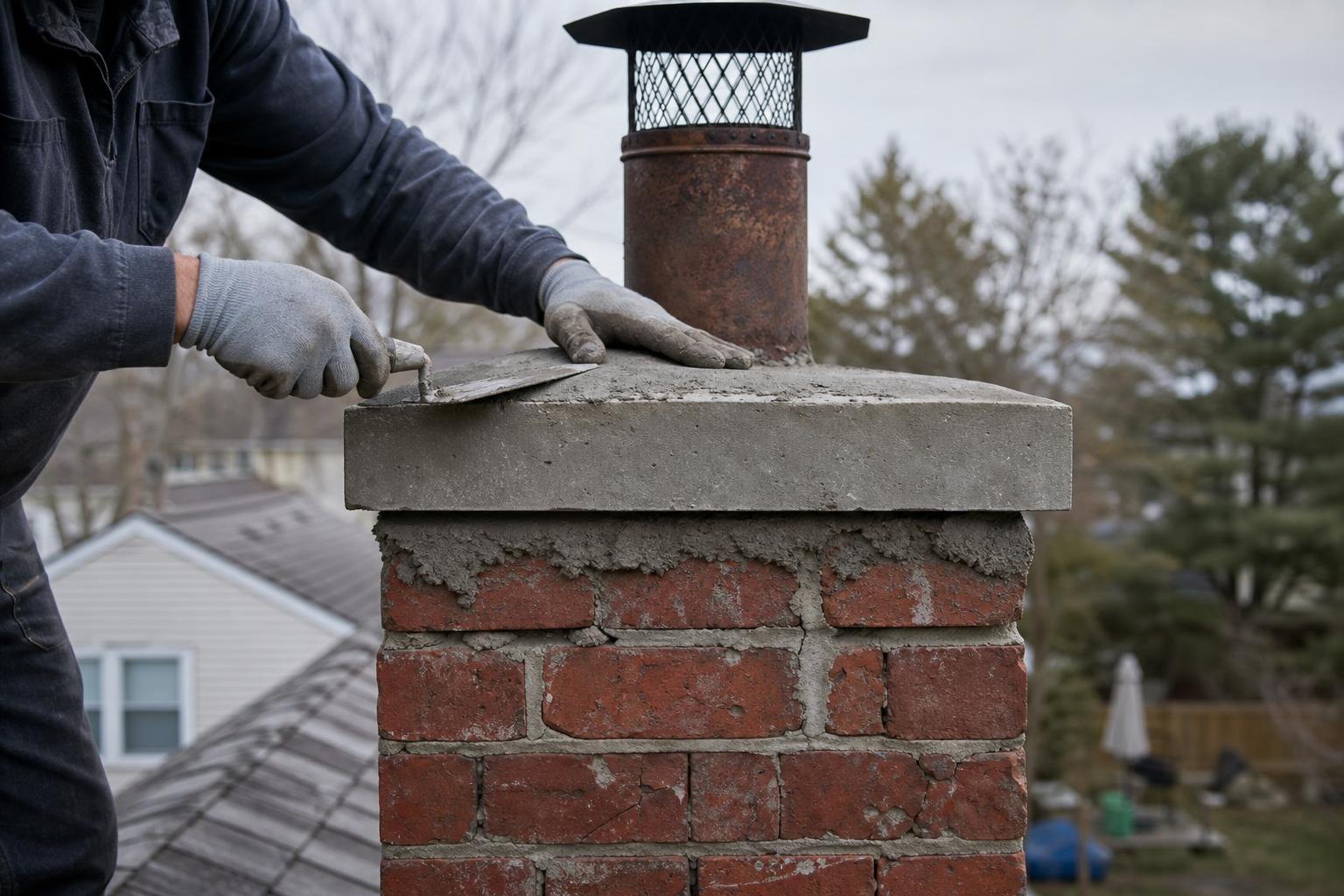 Chimney Cap Installation